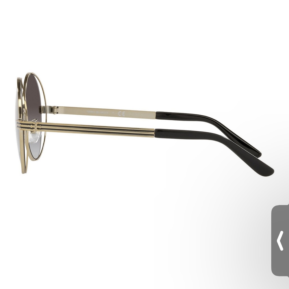 Tory Burch 56MM round sunglasses - Picture 9 of 10